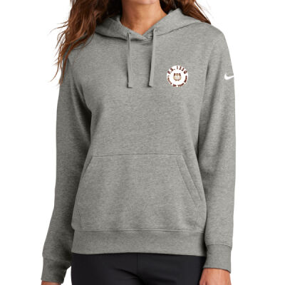PS133 - Ladies Club Fleece Sleeve Swoosh Pullover Hoodie Thumbnail